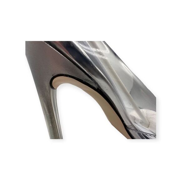 NWT Good American Cinderella clear lucite pumps/heels size 10 ga275p-x glass 002 - Picture 5 of 16